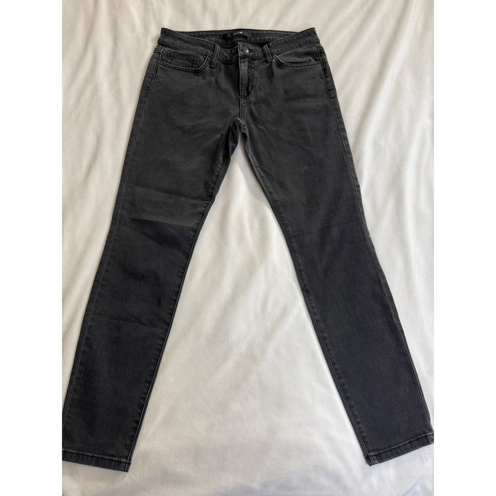 Joes Jeans Skinny Ankle Black Faded Denim Stretch Pants W29